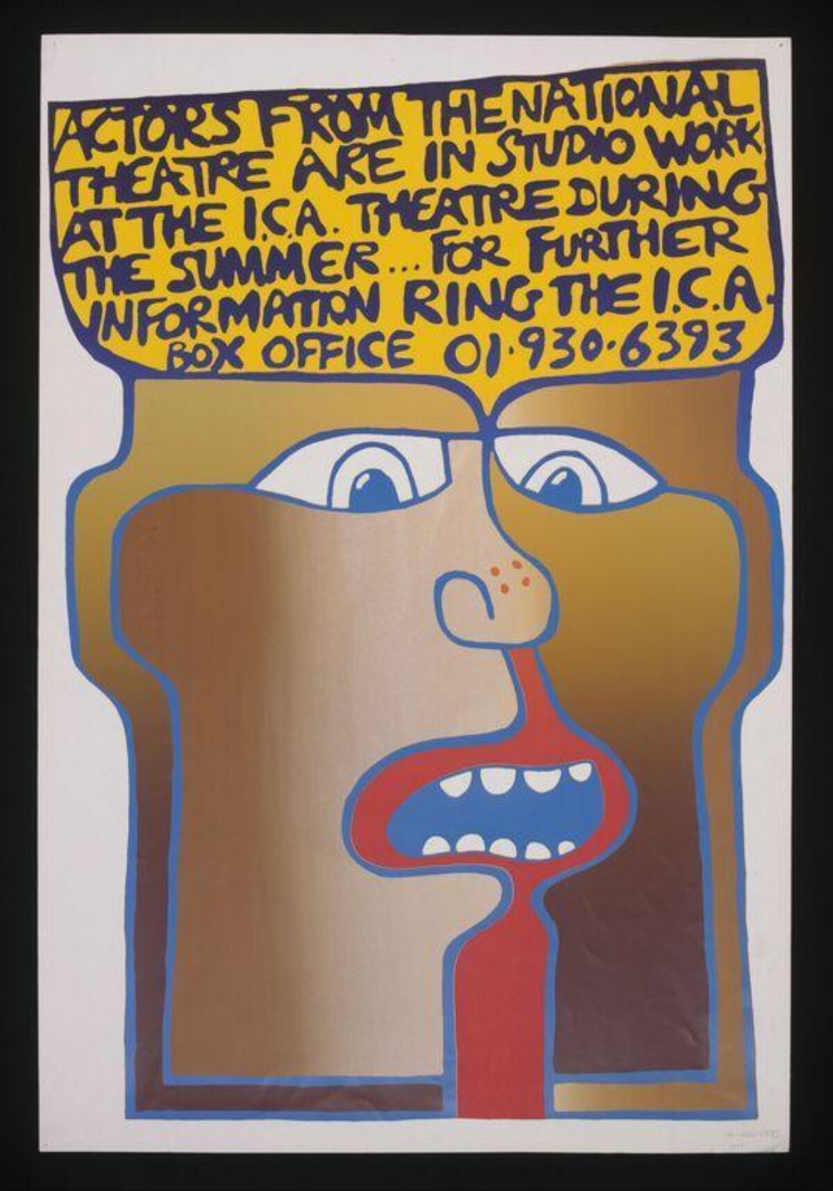 ICA Theatre Summer Workshop Poster