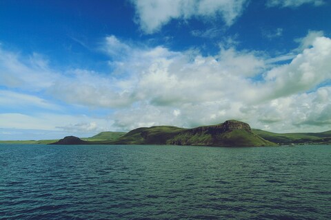 Coastal Grassy Headland Seascape