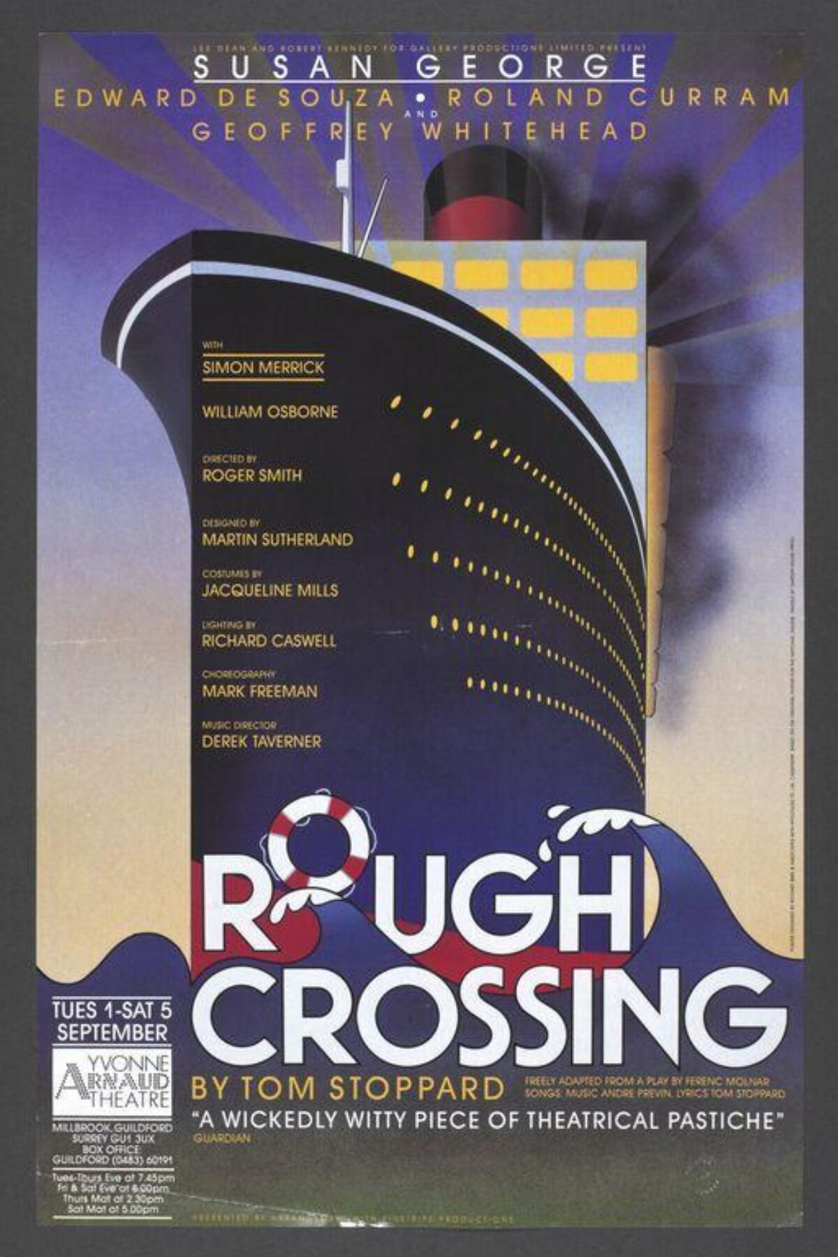 Rough Crossing Theater Poster
