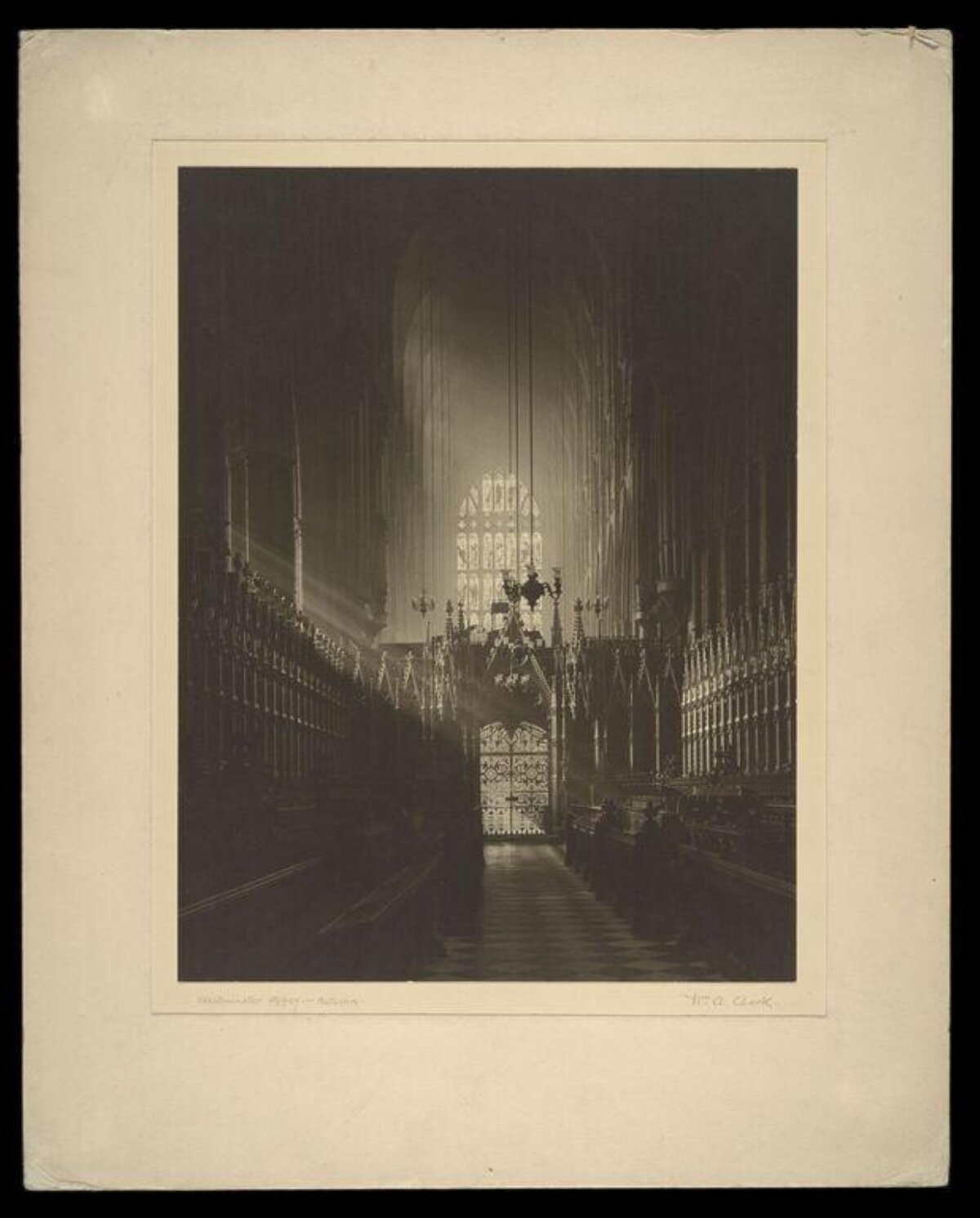 Westminster Abbey Choir Interior