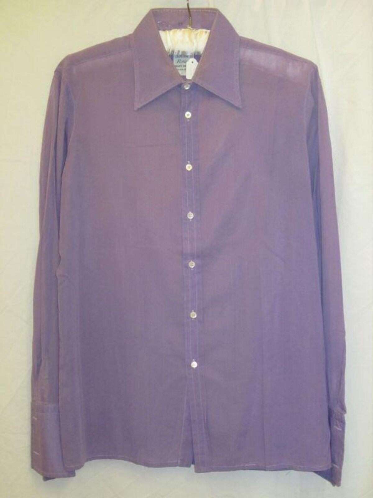 Light Purple Long Sleeve Button Up Shirt