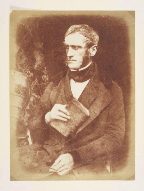 Vintage Portrait of a Seated Gentleman