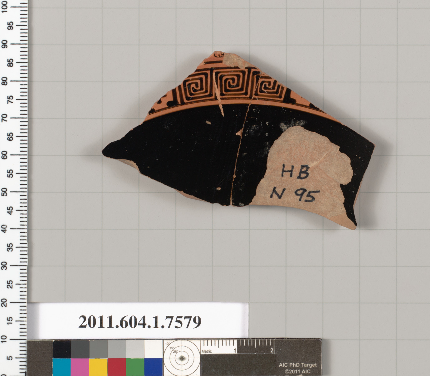 Ancient Pottery Rim Fragment