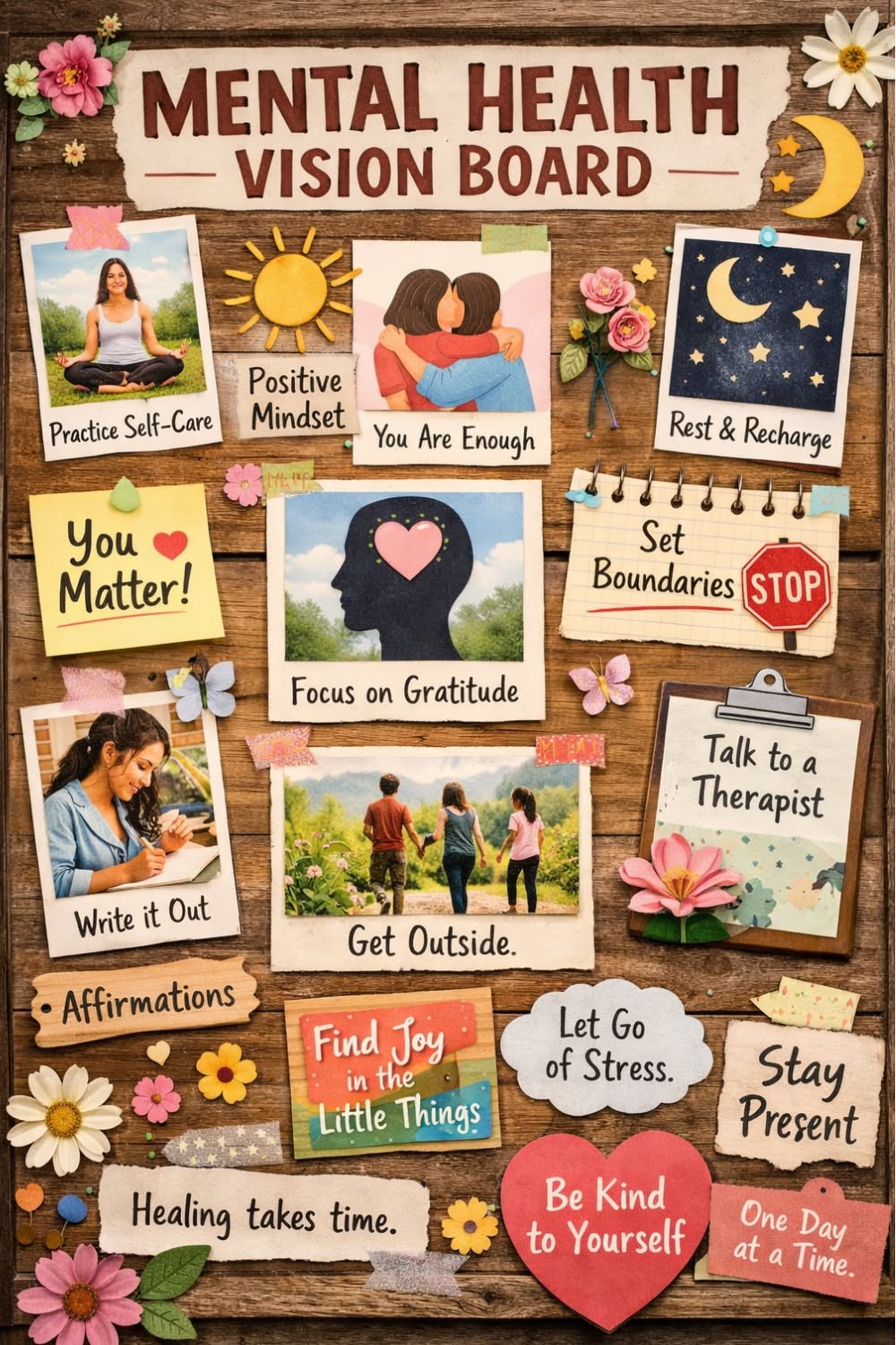 Mental Health Vision Board