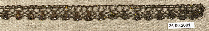 Antique Woven Metal Chain Artifact