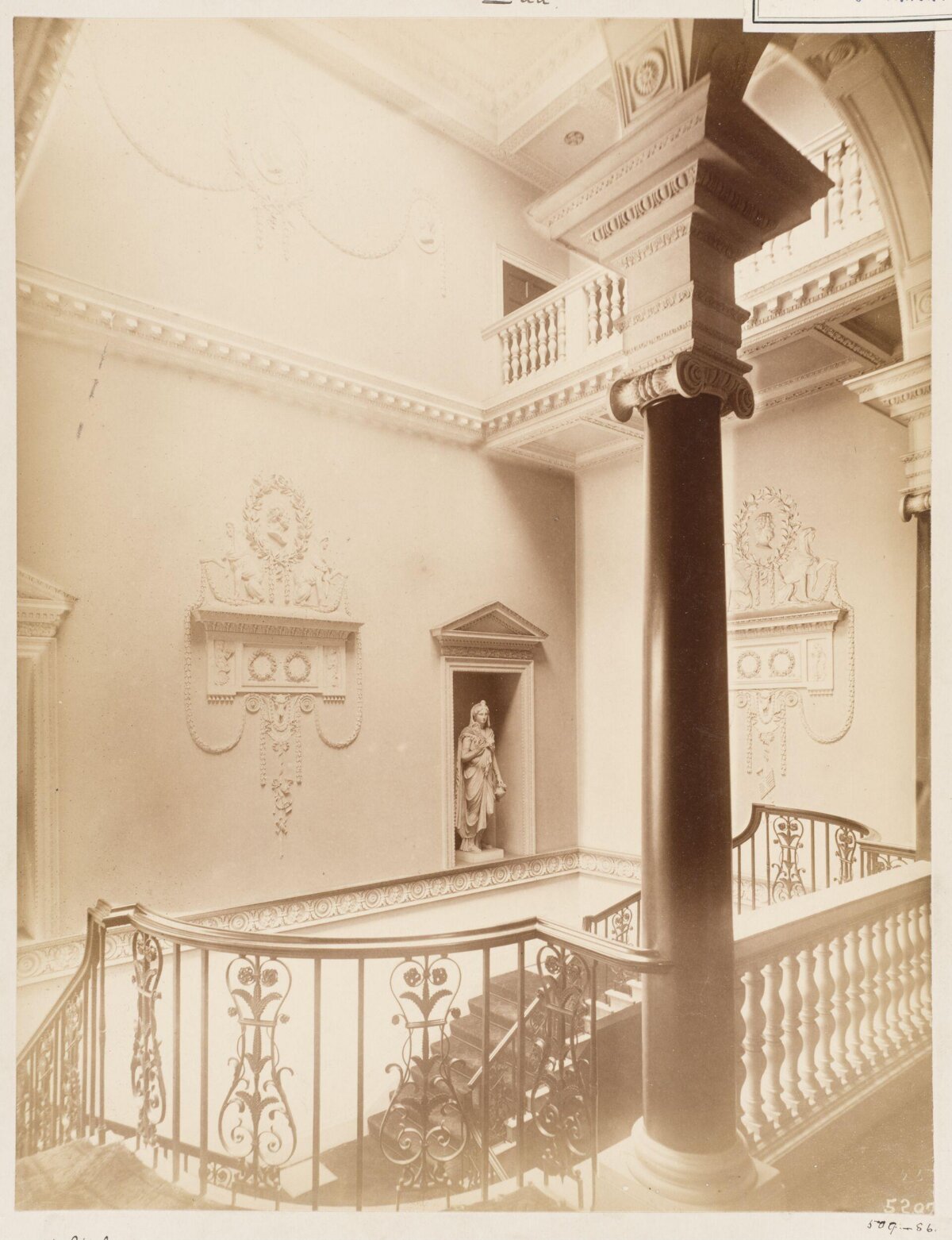 Classical Grand Staircase Interior