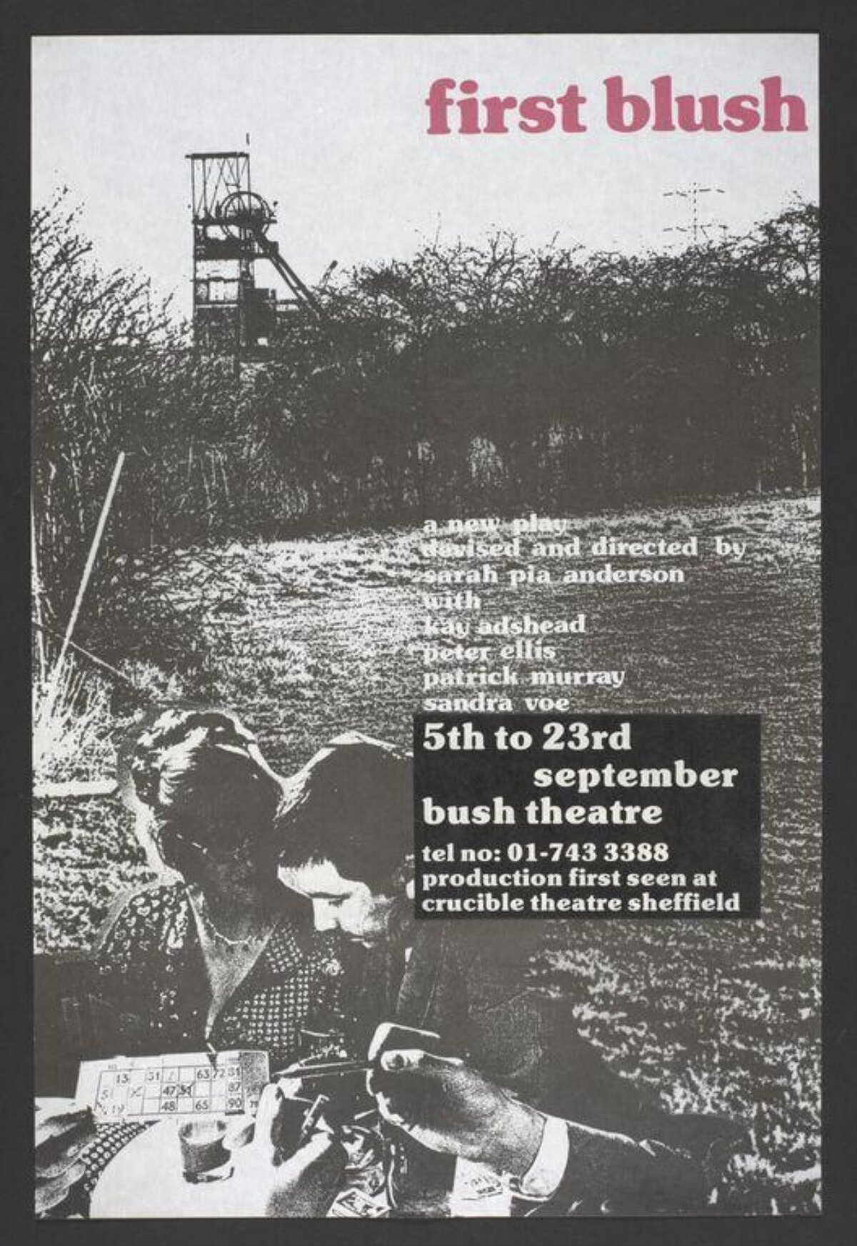 First Blush Play Theatre Poster