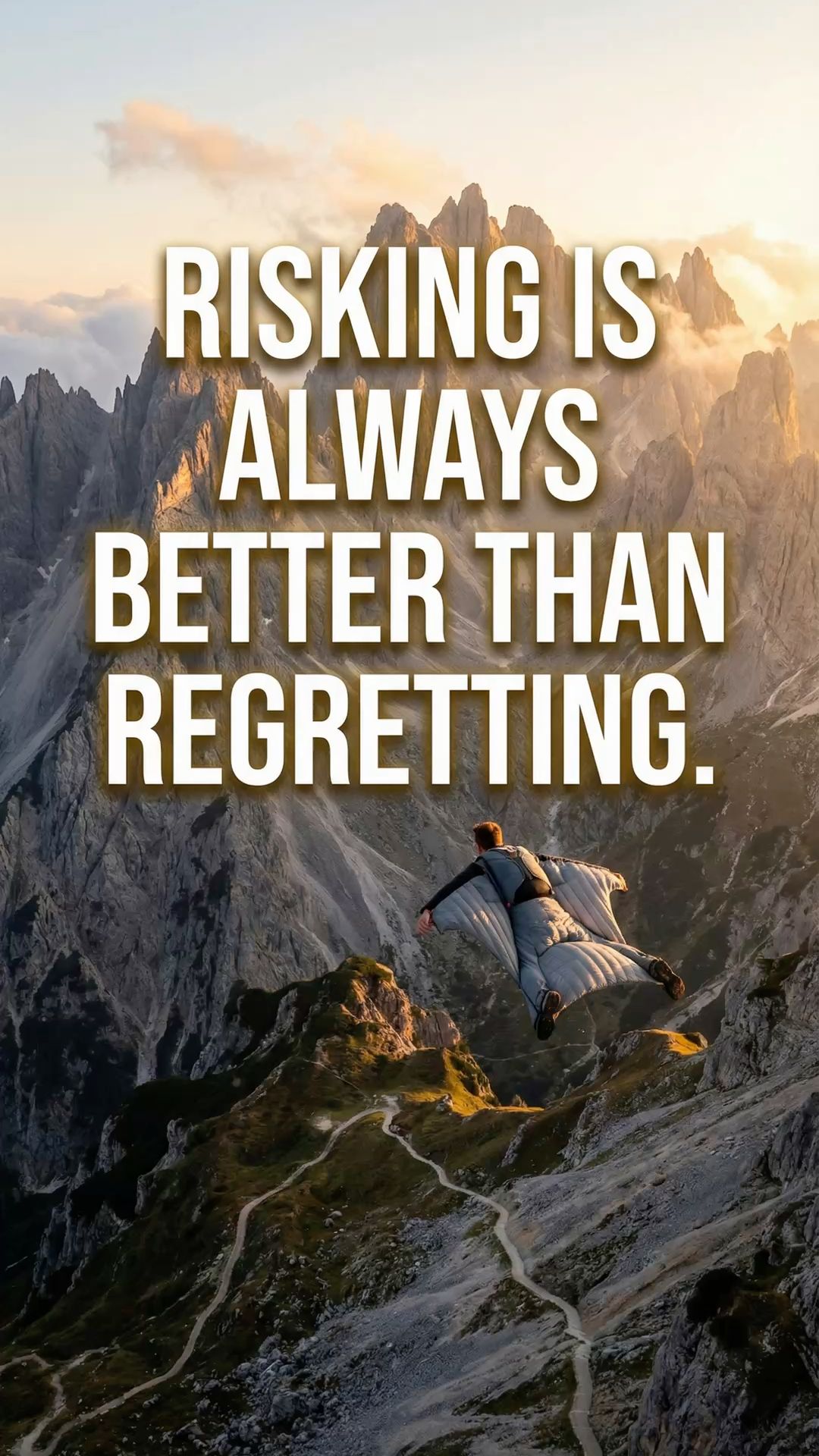 Risk Taking Motivational Quote