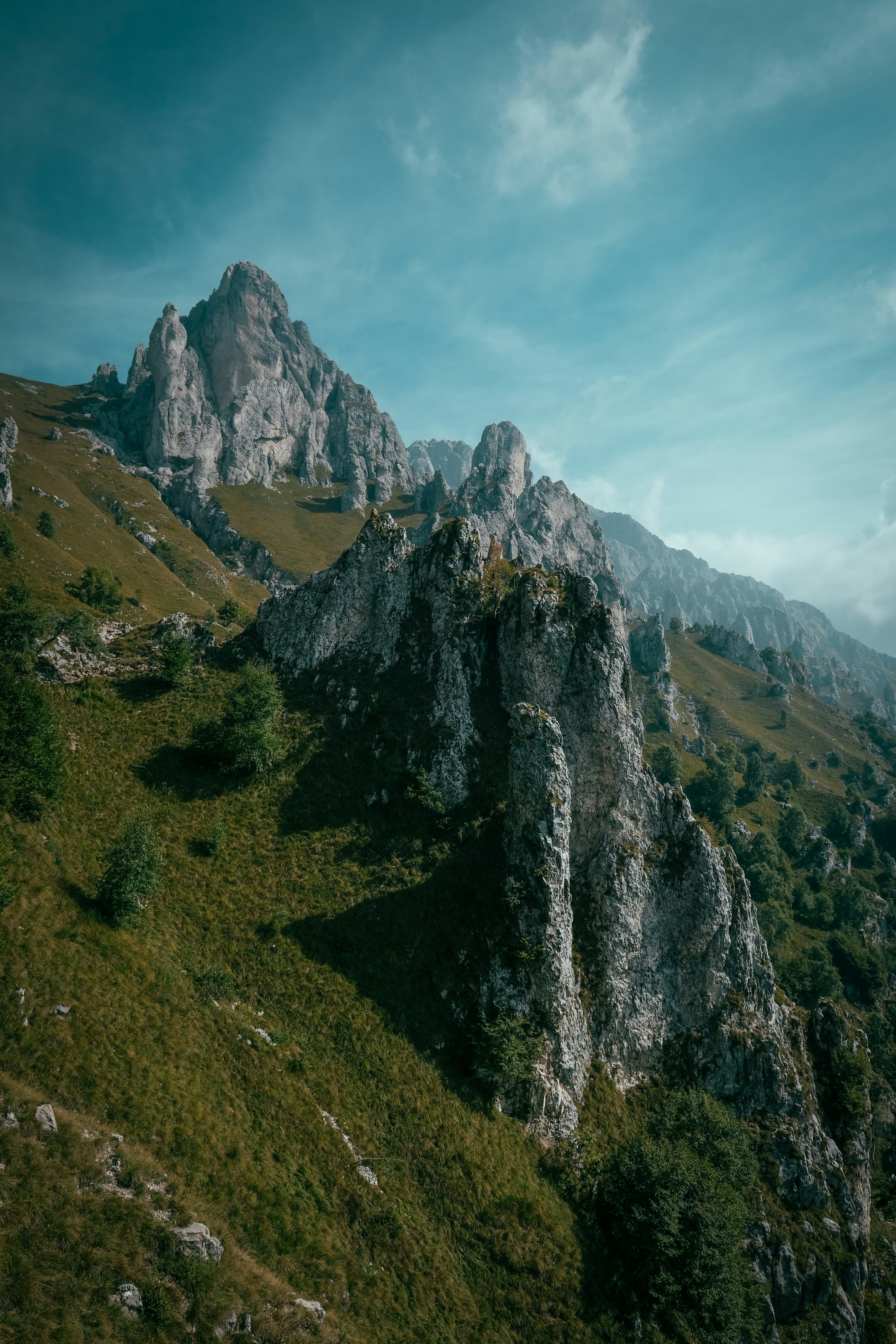 Rugged Rocky Mountain Landscape