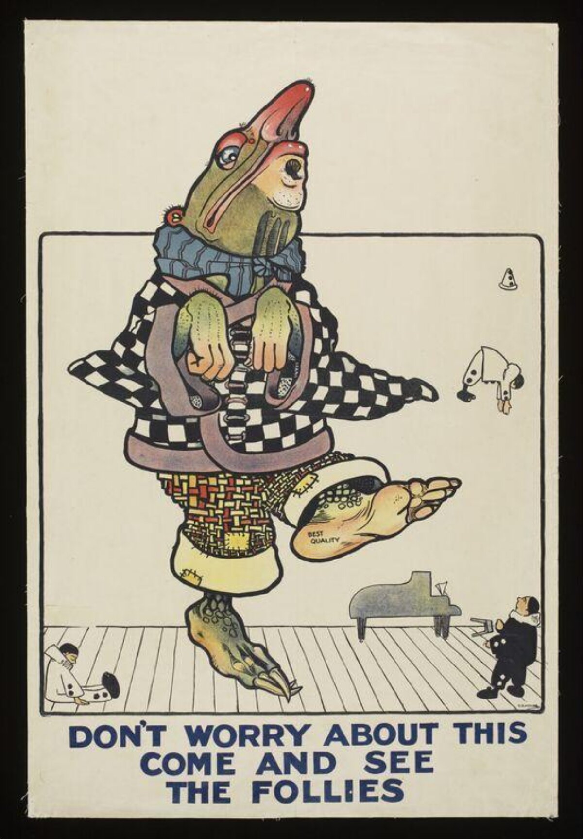 Vintage Follies Show Poster