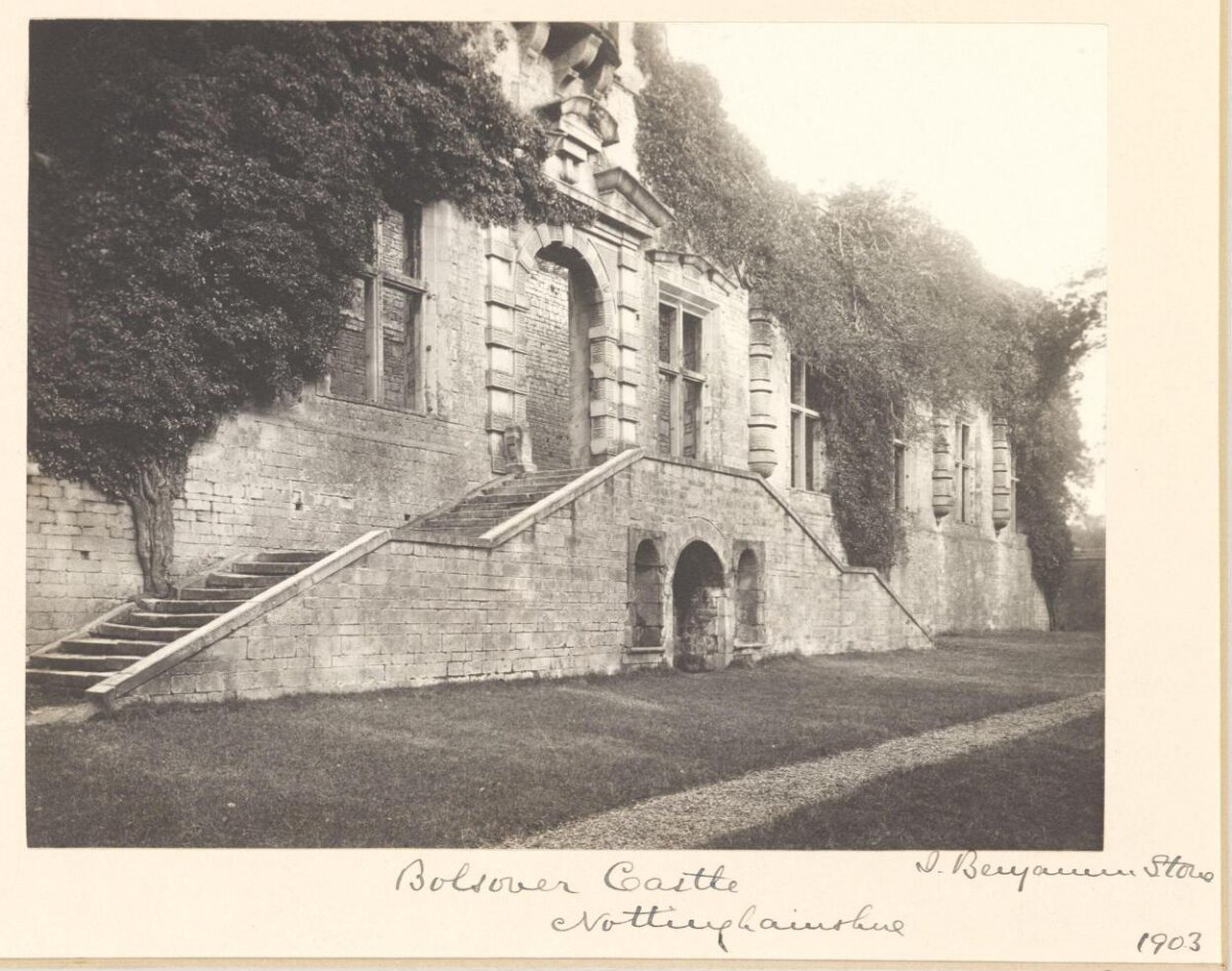 1903 Bolsover Castle Exterior