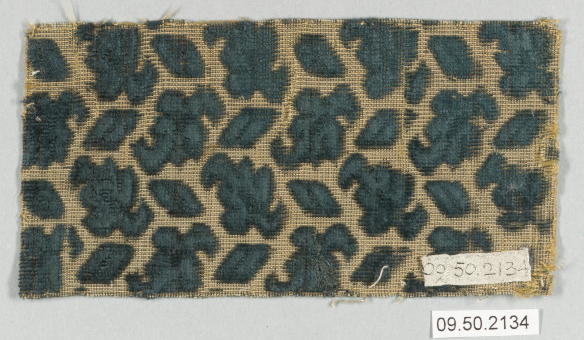 Patterned Antique Textile Fragment