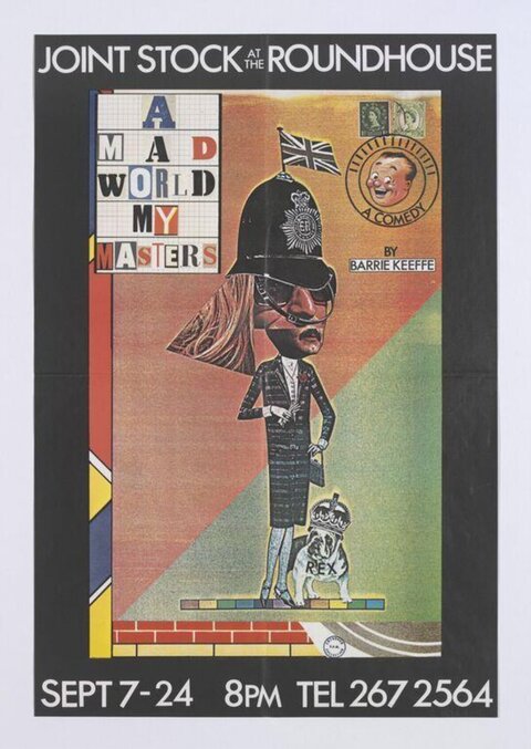 A Mad World My Masters Play Poster