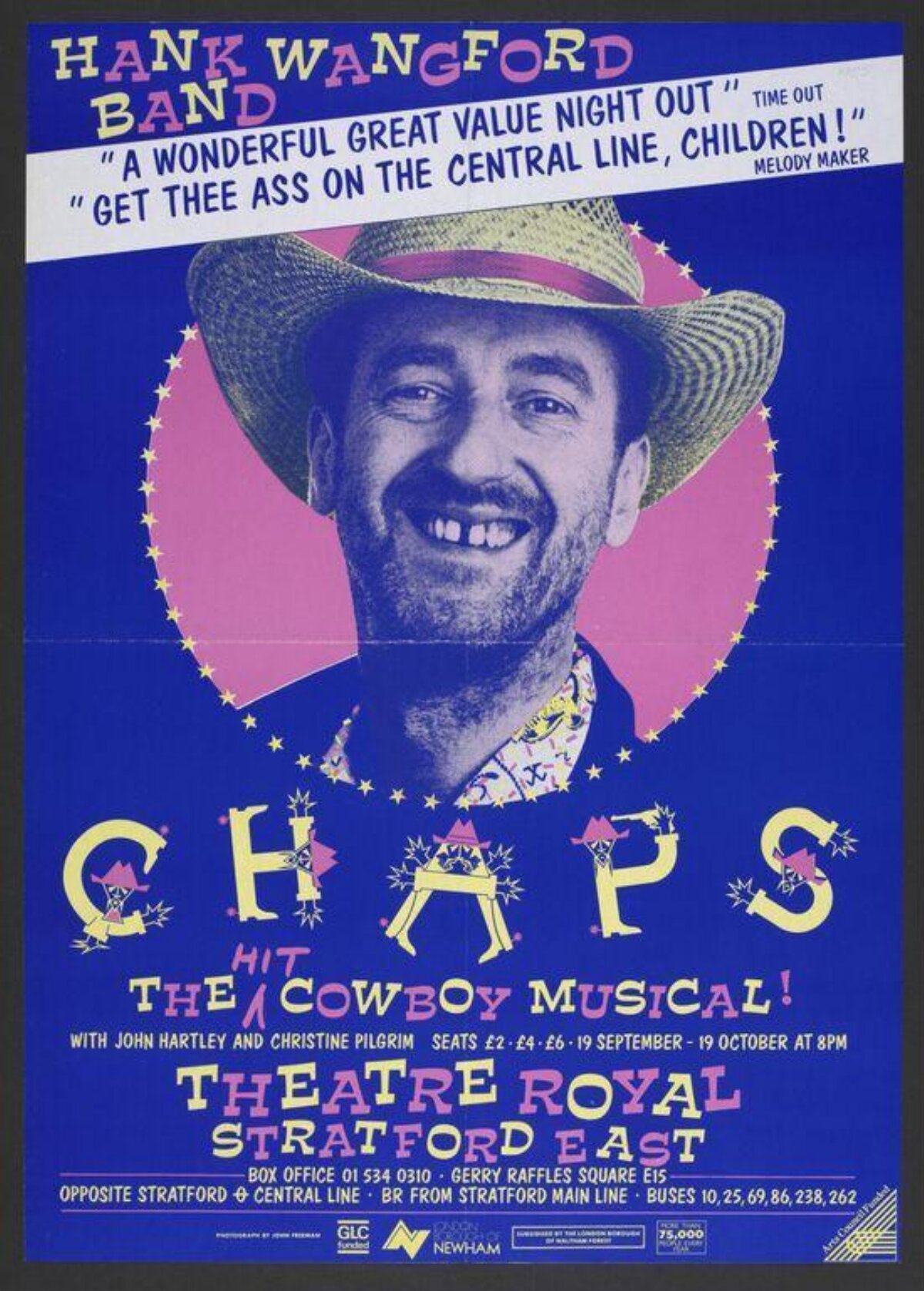 Chaps Cowboy Musical Theatre Poster