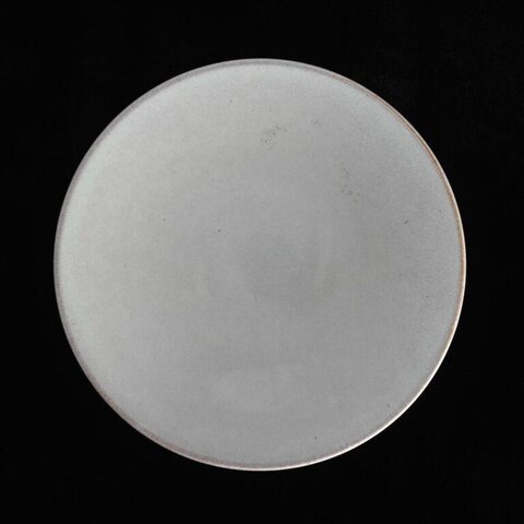 Plain White Ceramic Plate