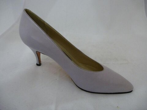 Light Gray Pointed Toe High Heel
