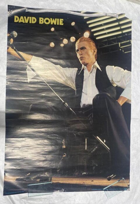Vintage David Bowie Concert Poster