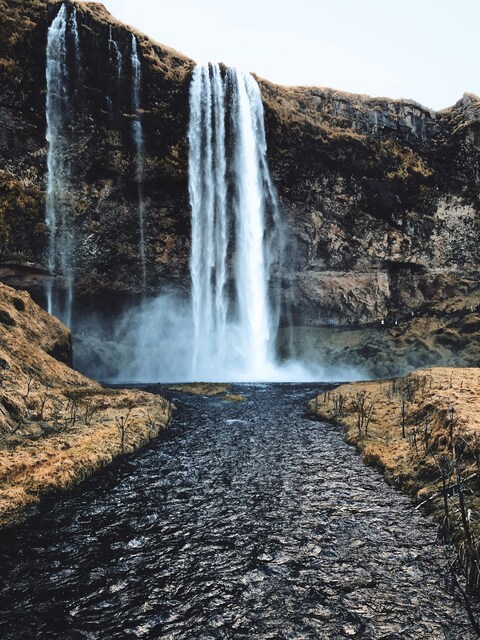 Wild Mountain Waterfall