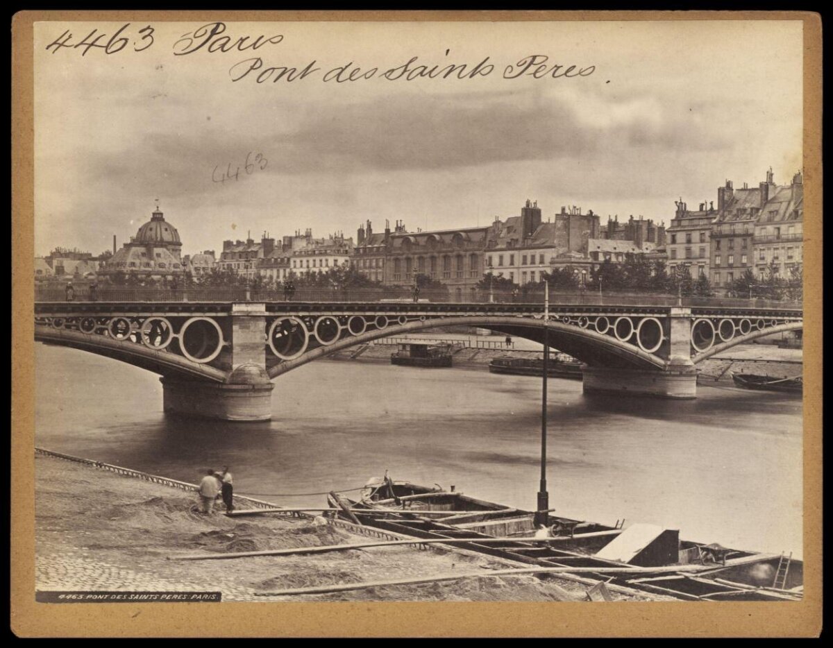 Paris Pont des Saints Peres View