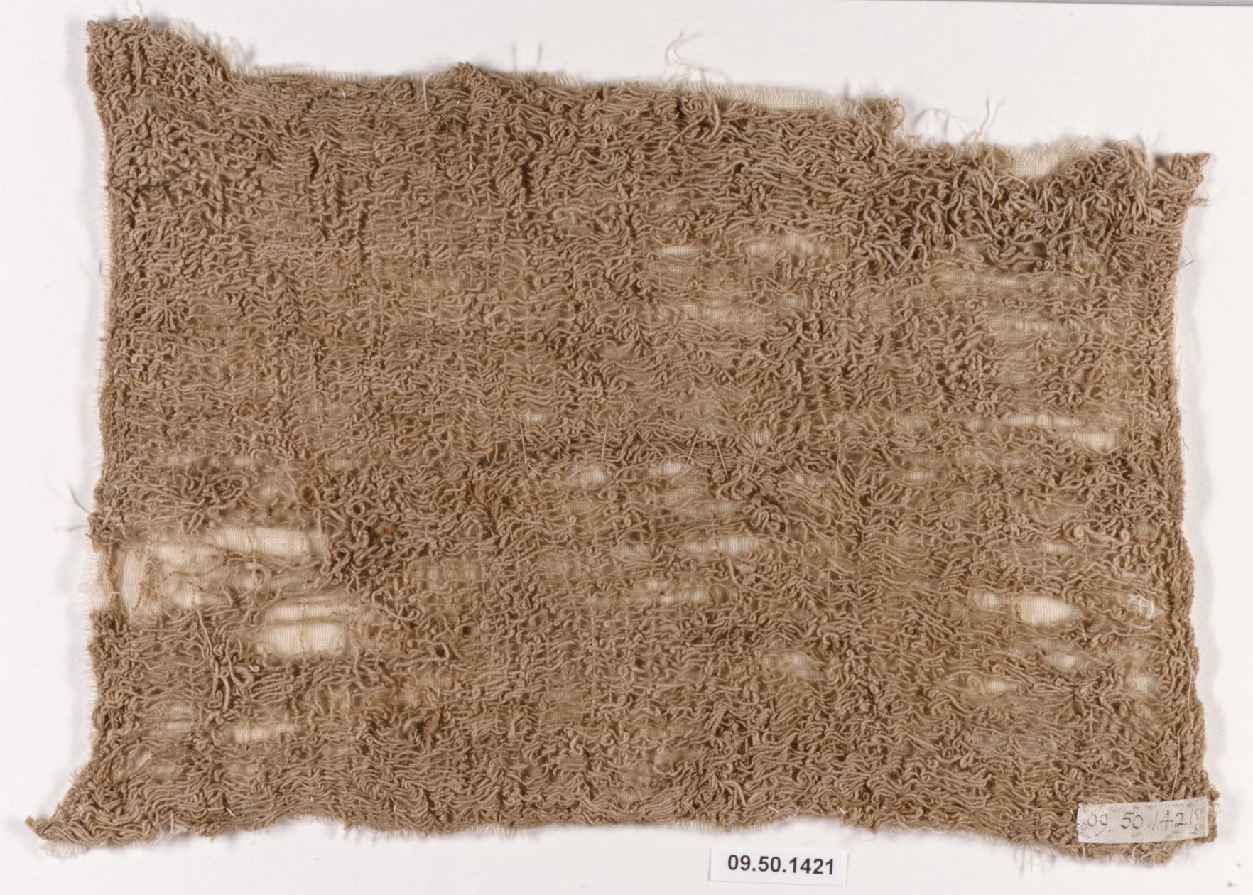 Ancient Loop Textile Fragment