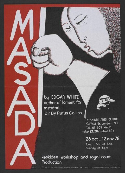 1978 Masada Play Poster