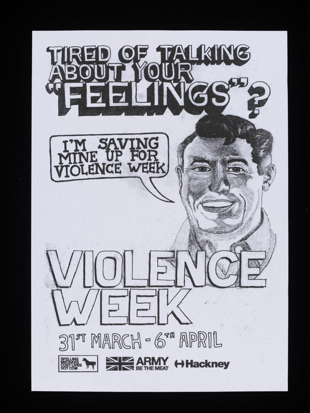 Violence Week Promotional Poster