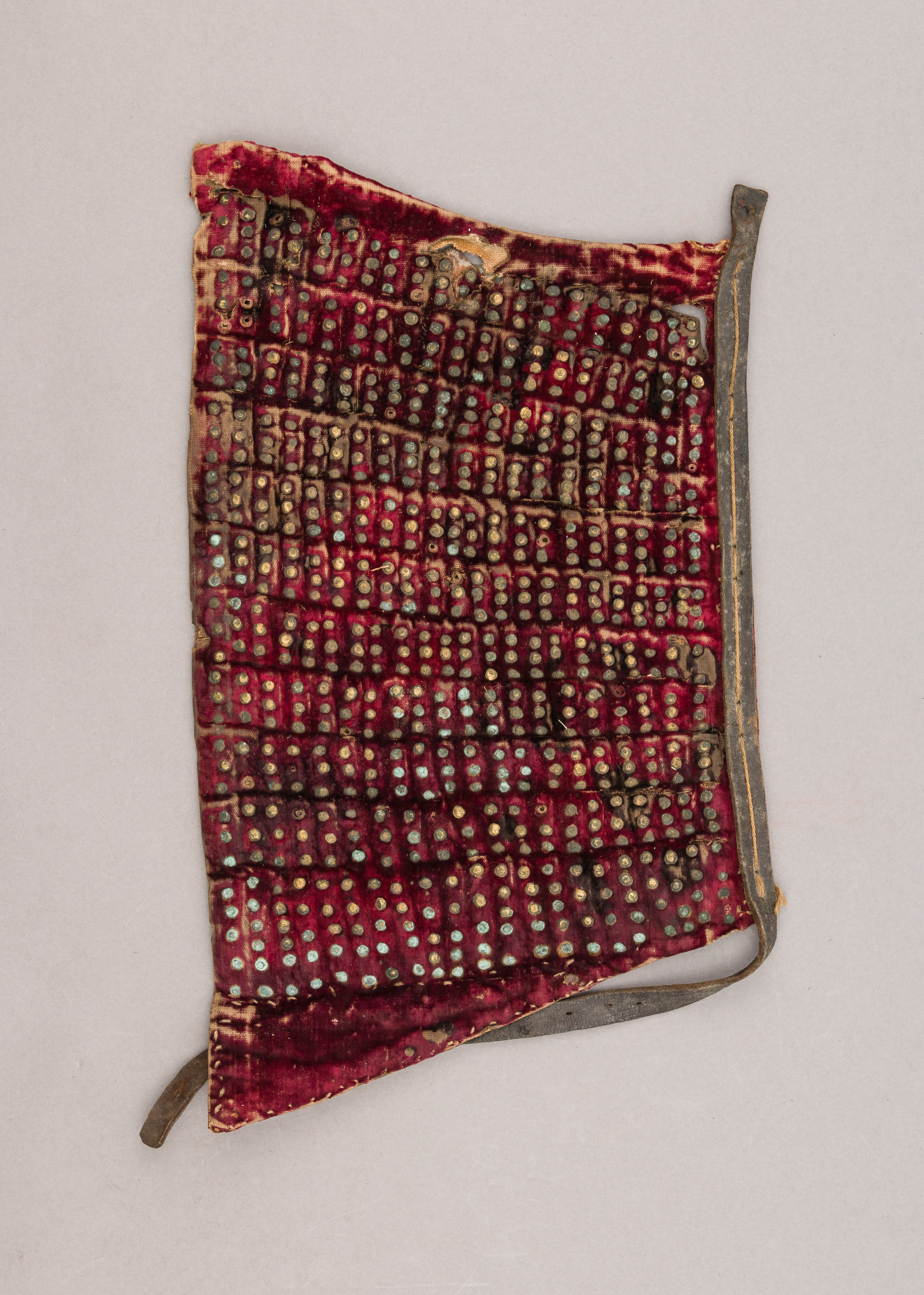 Antique Red Studded Armor Fragment