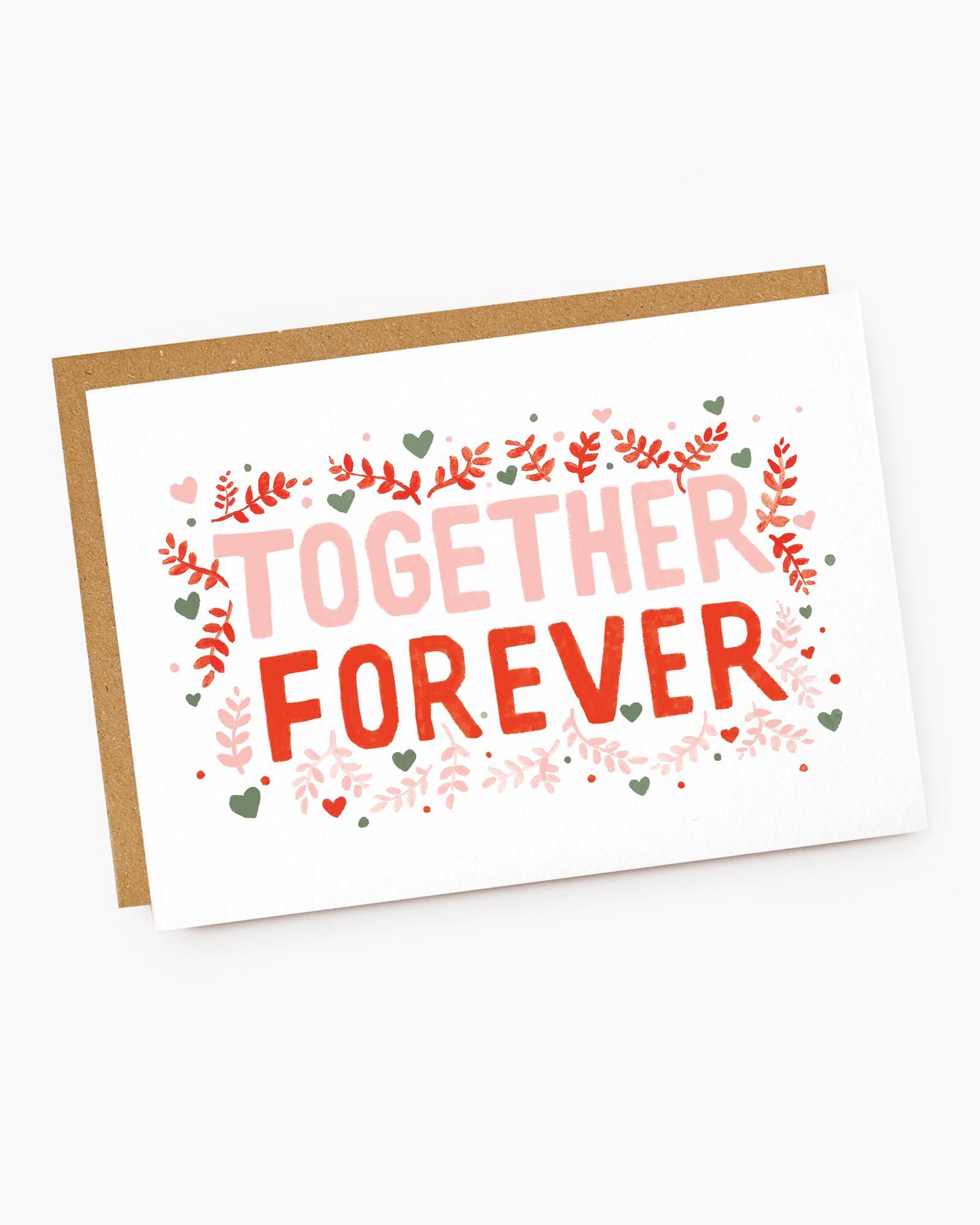 Together Forever Greeting Card