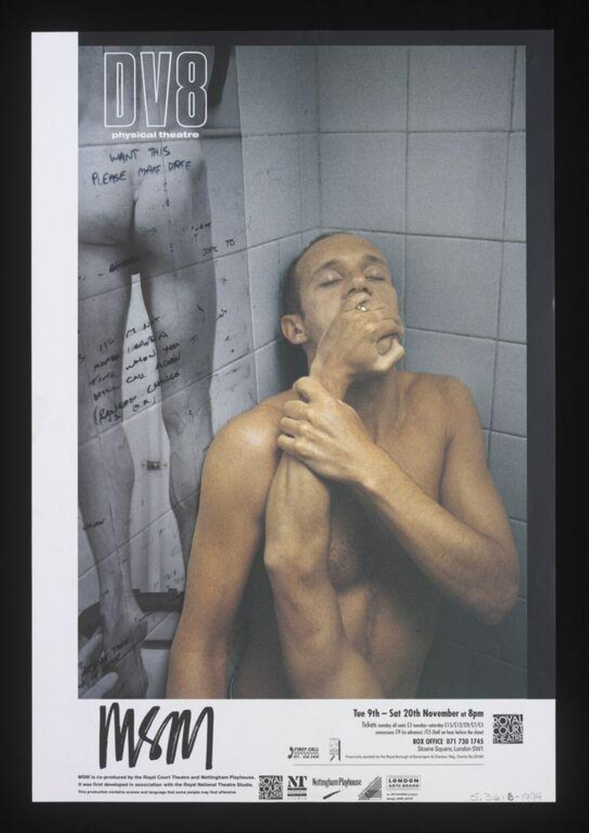 DV8 Physical Theatre MSM Poster
