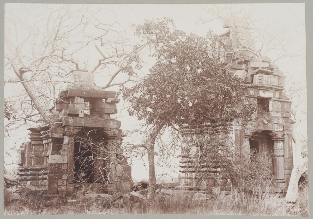 Overgrown Ruined Stone Temples