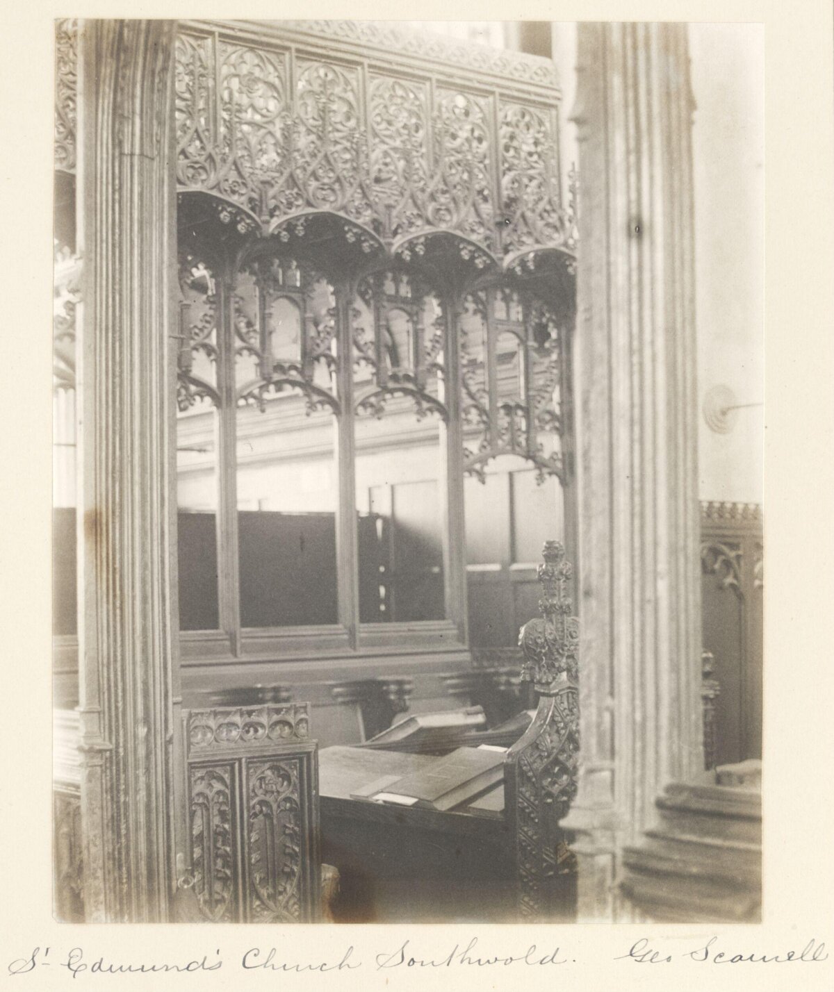 St Edmund's Church Southwold Choir Stalls