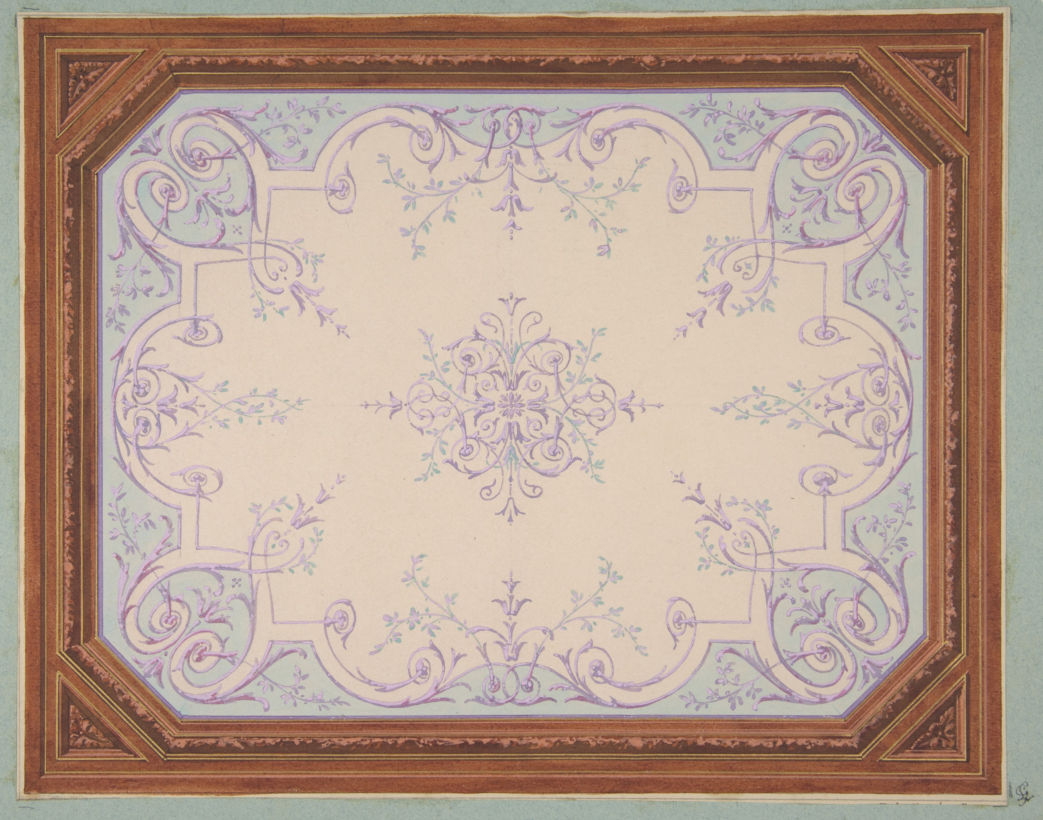 Ornate Decorative Ceiling Design