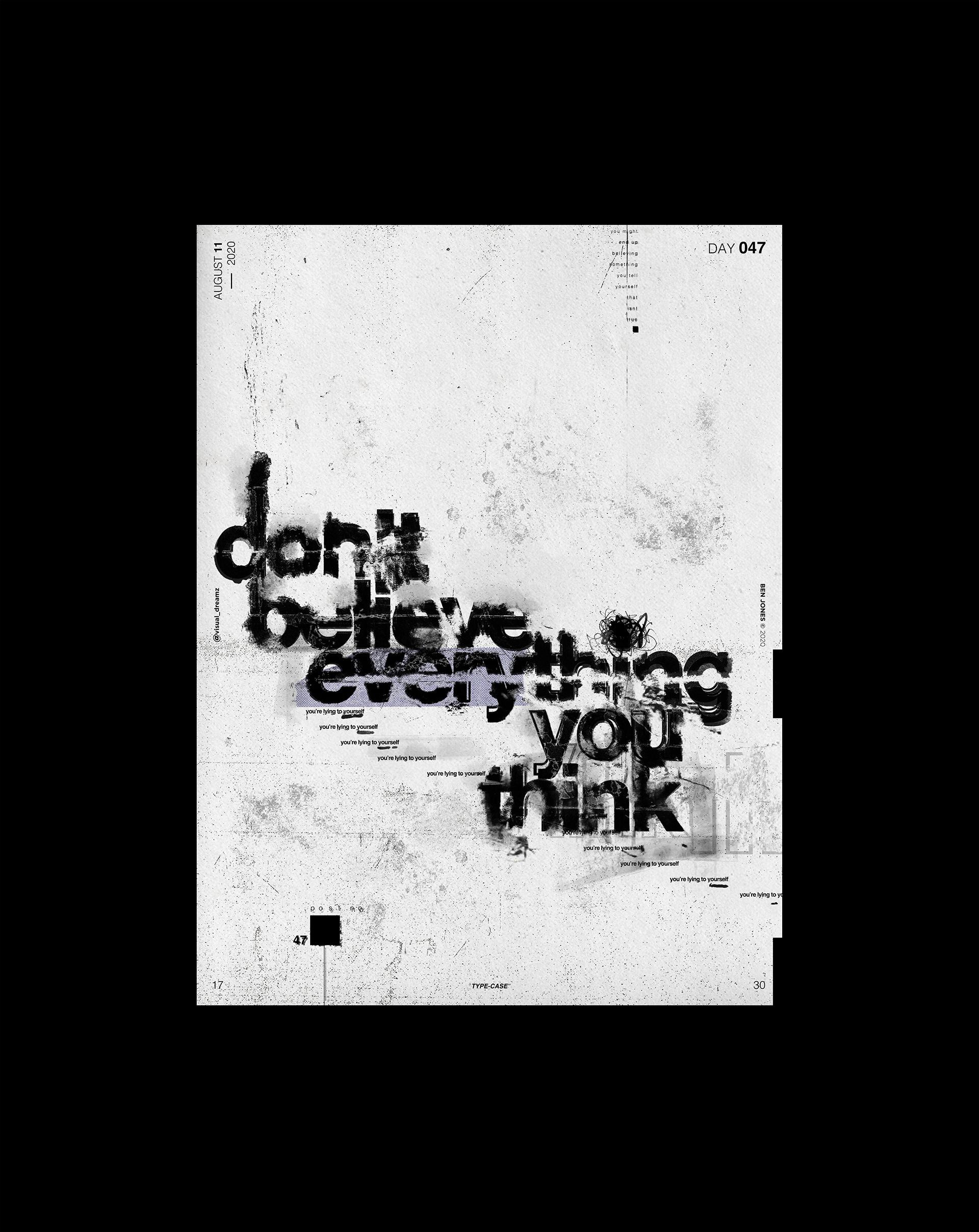 Don't Believe Everything You Think Poster