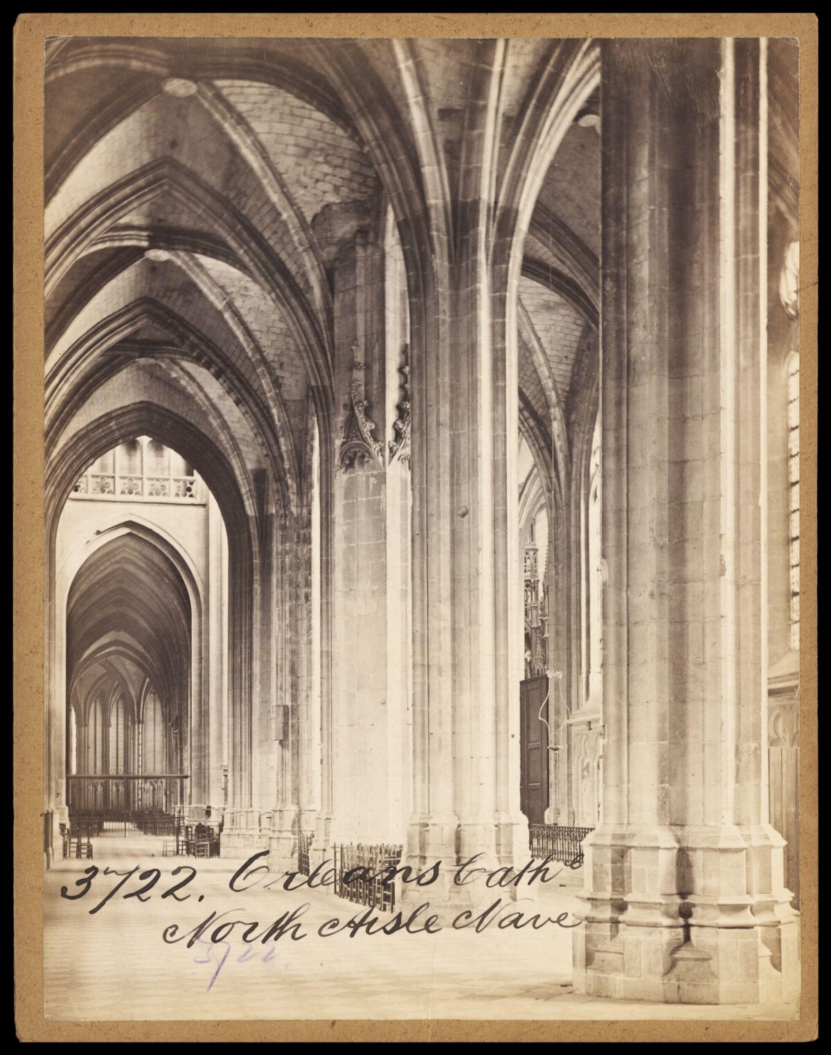 Orleans Cathedral North Aisle Nave — Architecture Encyclopedia