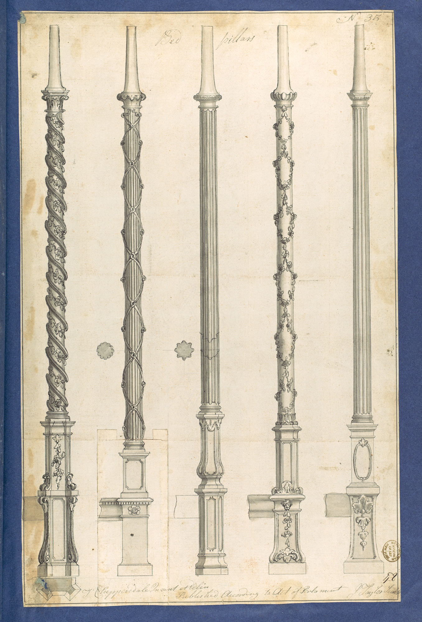 Five Decorative Bed Pillar Designs