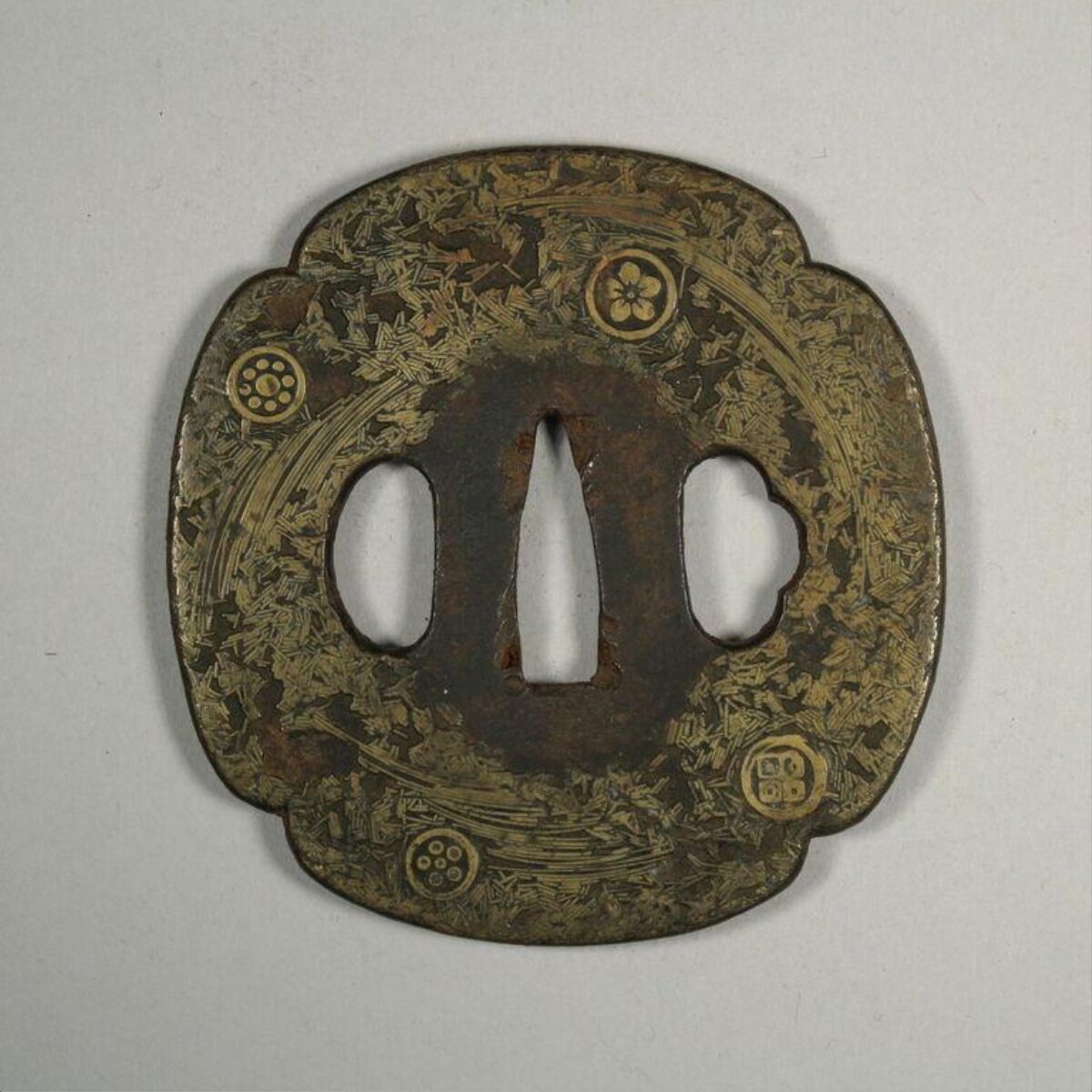 Antique Japanese Sword Tsuba