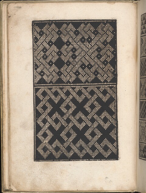 Antique Geometric Pattern Print