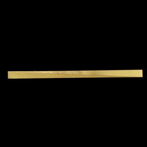Golden Bar on Black Background