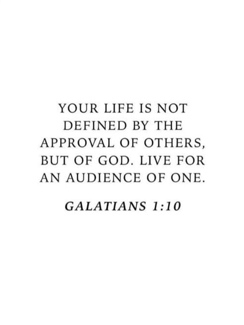 Galatians 1:10 Inspirational Christian Quote