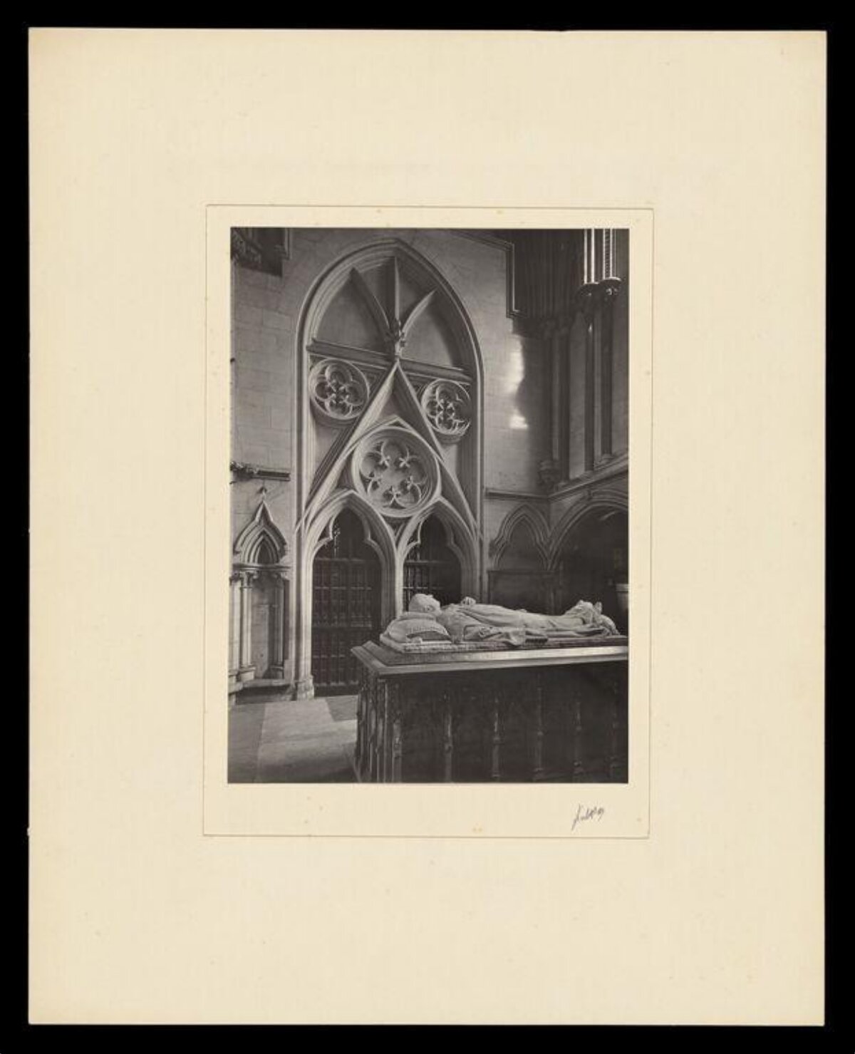 Gothic Church Tomb Effigy