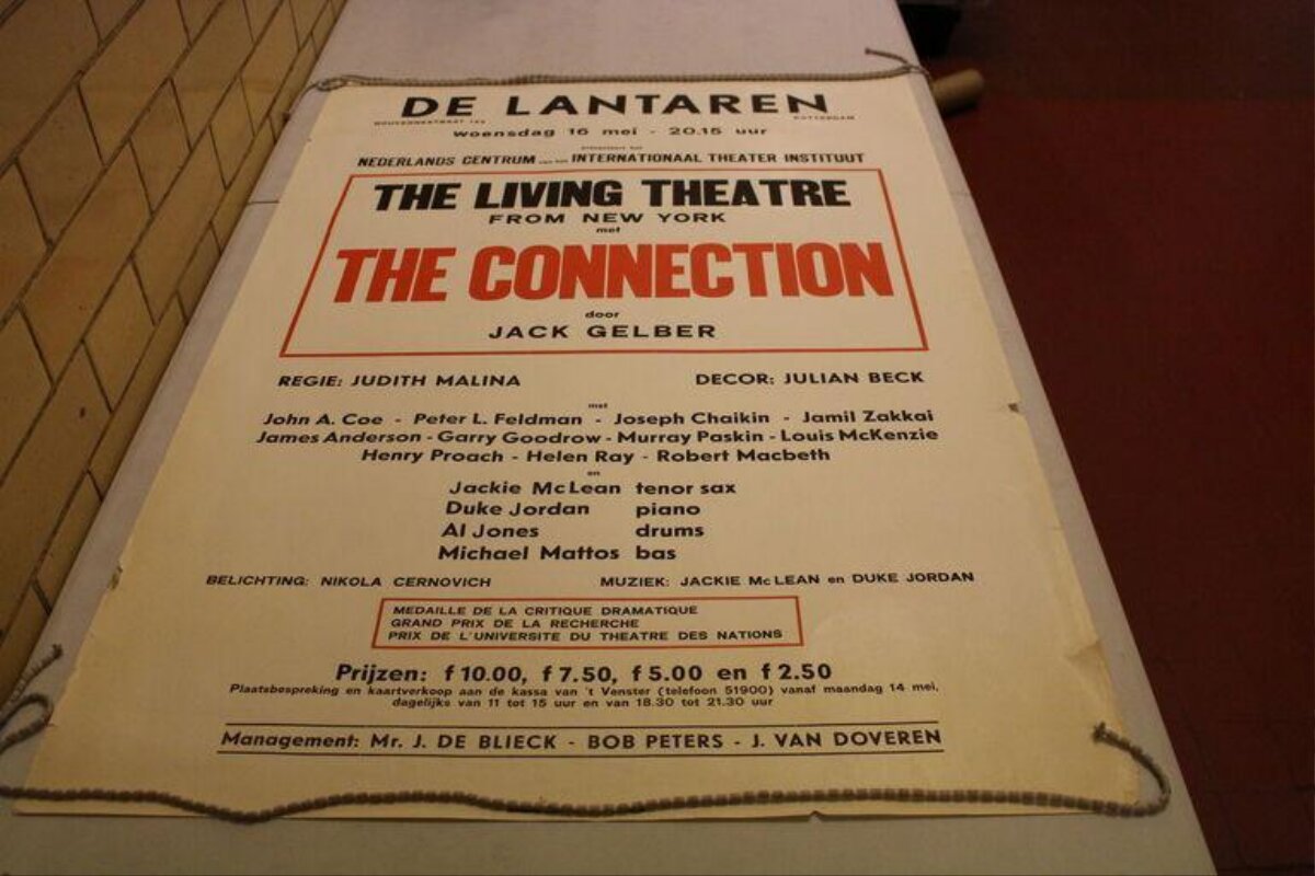 Vintage The Connection Theater Poster