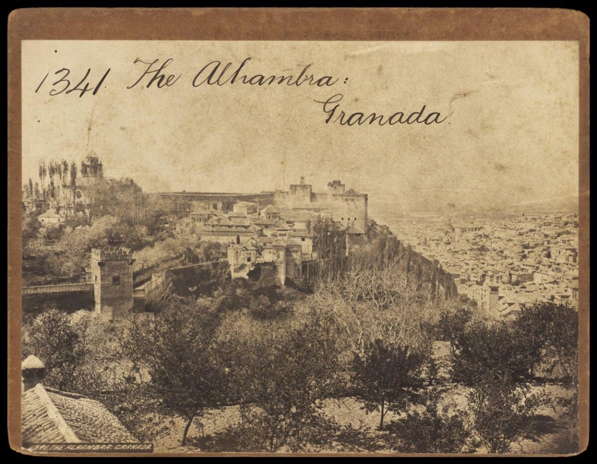 Vintage View of Alhambra Granada