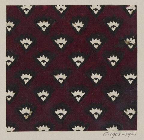 Vintage Geometric Textile Pattern