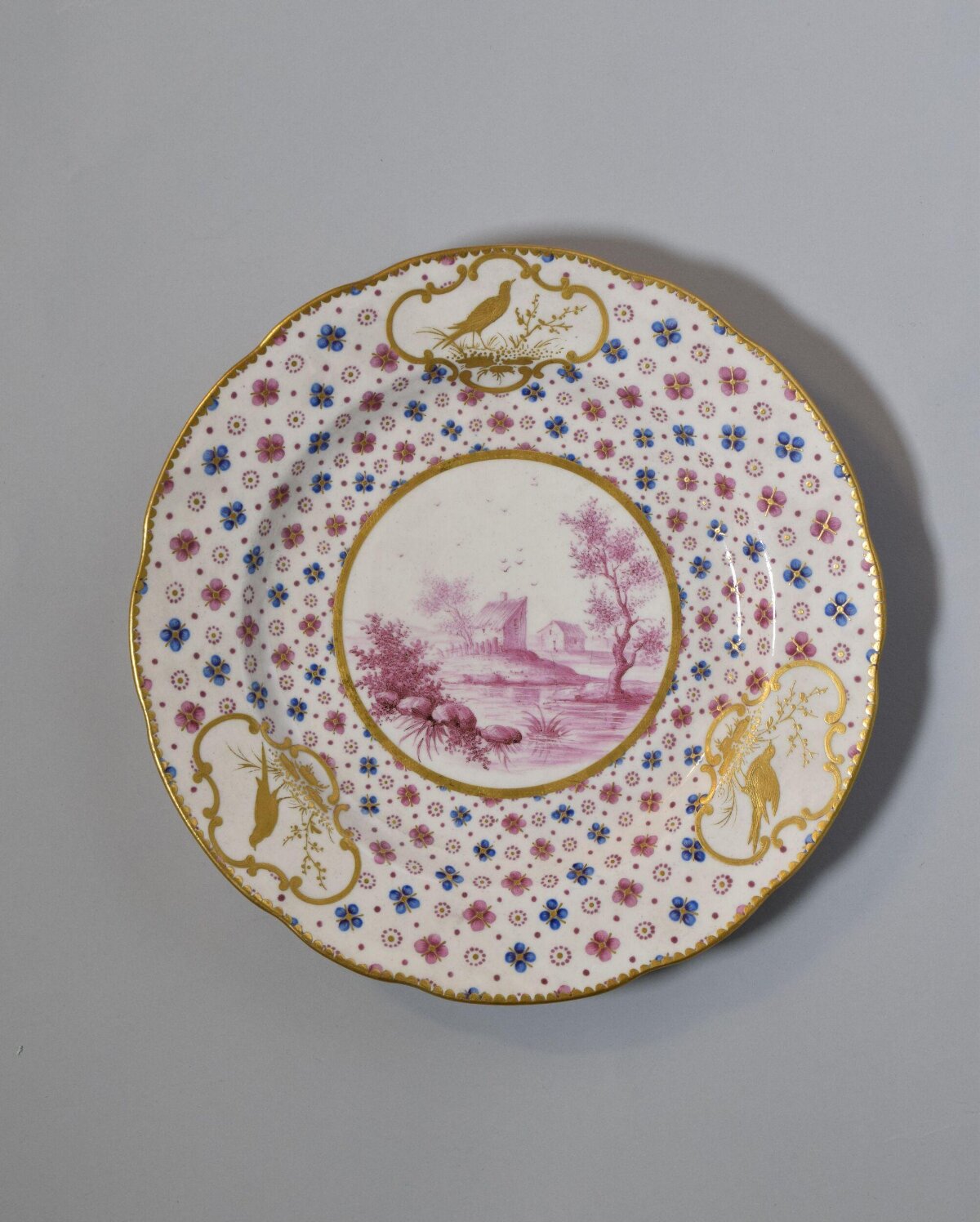 Hand-painted Decorative Porcelain Plate