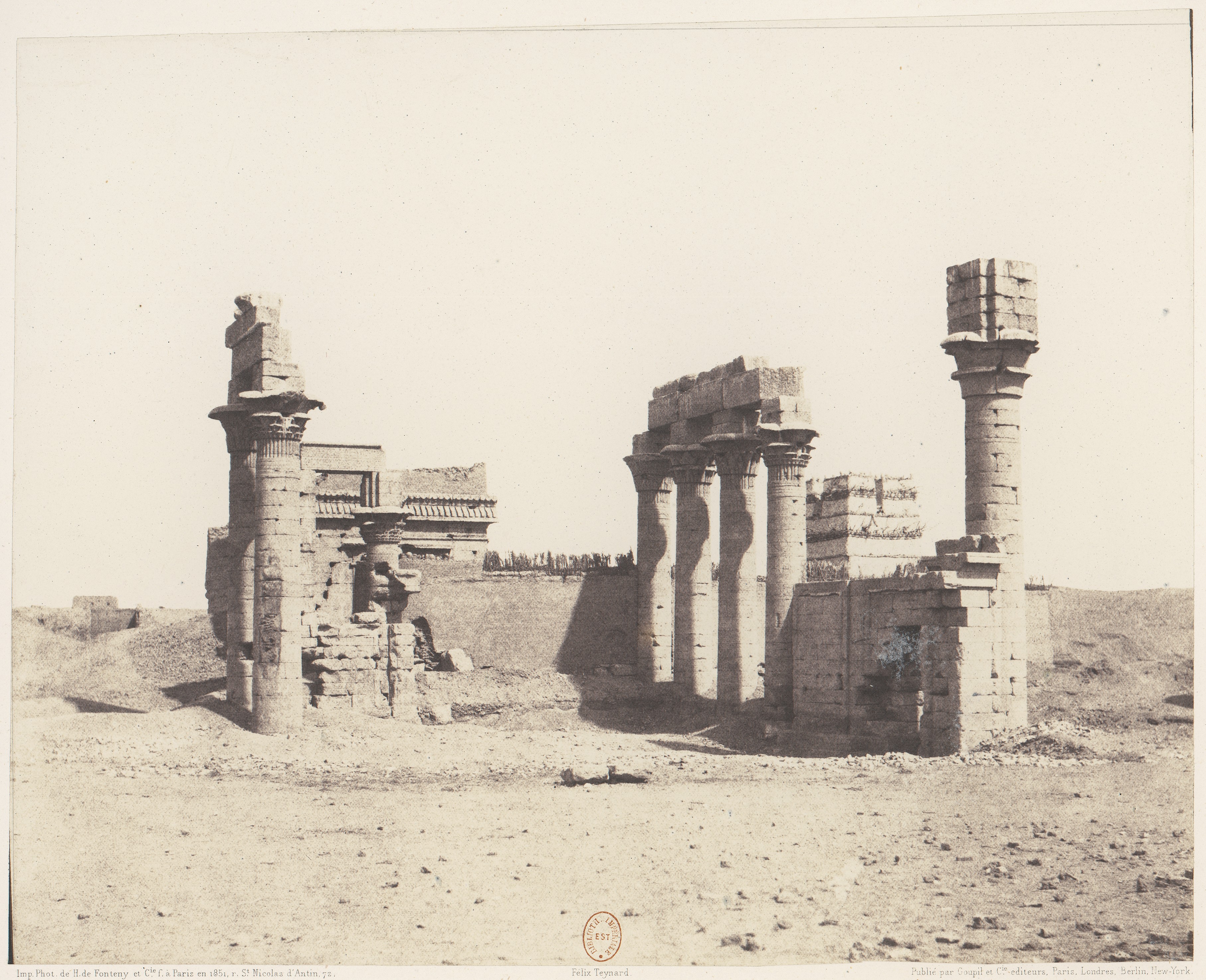 Ancient Egyptian Temple Ruins