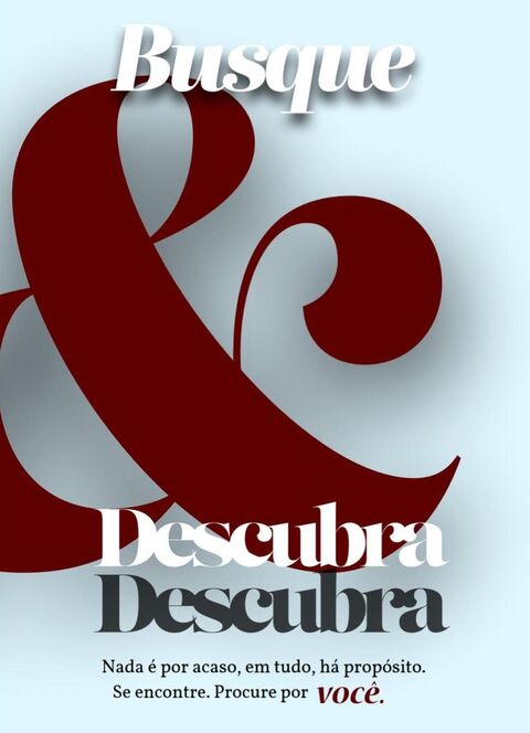 Inspirational Portuguese Self Discovery Poster