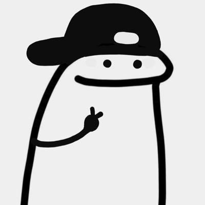 Minimalist Cartoon Character With Cap