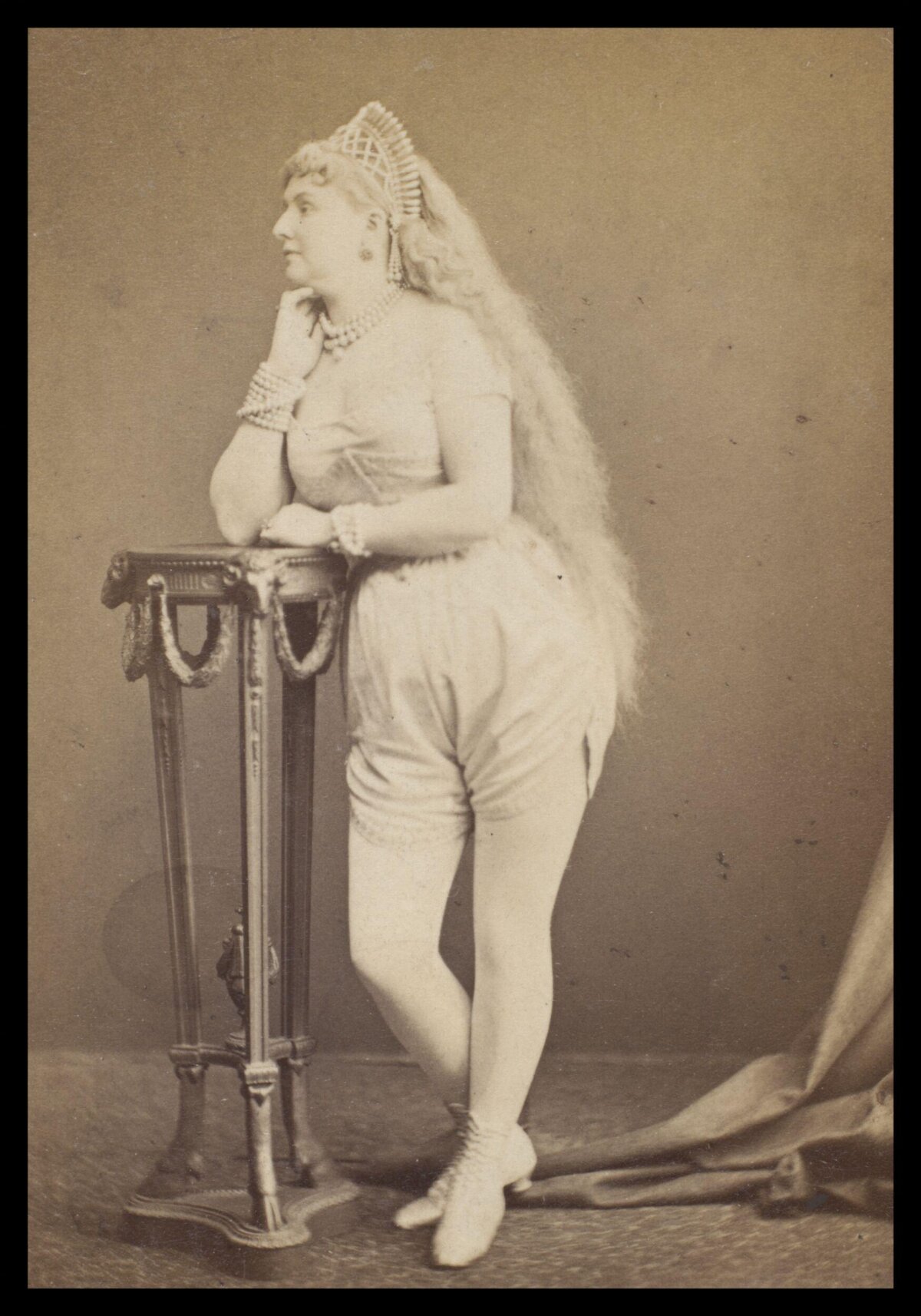 19th Century Portrait of Stage Performer
