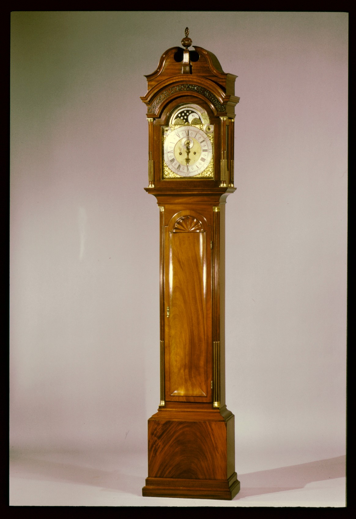 Antique Wooden Grandfather Clock
