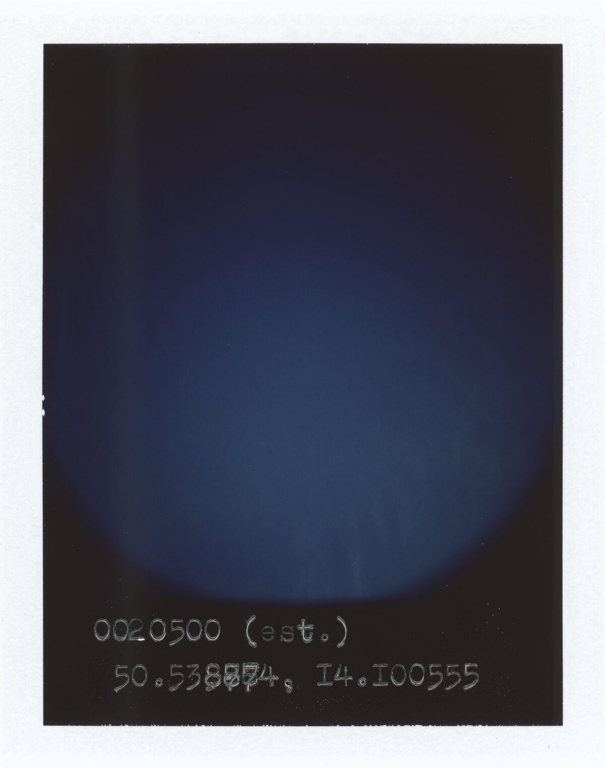 Dark Field with Handwritten Coordinates — Gradient Backgrounds